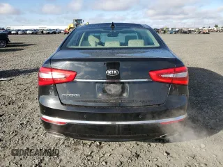 2016 Kia Cadenza Premium with VIN KNALN4D70G5201159, listed as a Copart auction lot 77439264 with 109,934 mi miles and Salvage Title. Bid and sale history available at carsss.com. Image 6.