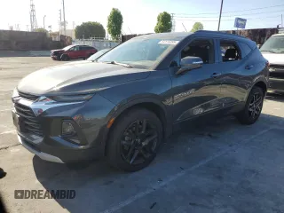 2020 Chevrolet Blazer LT z VIN 3GNKBCRS5LS670091, wystawiony jako Copart lot #54176395 z przebiegiem 58 856 mil mil oraz Szkoda całkowita • Salvage title. Historia ofert i sprzedaży dostępna na DreamBid. Obrazek 1.