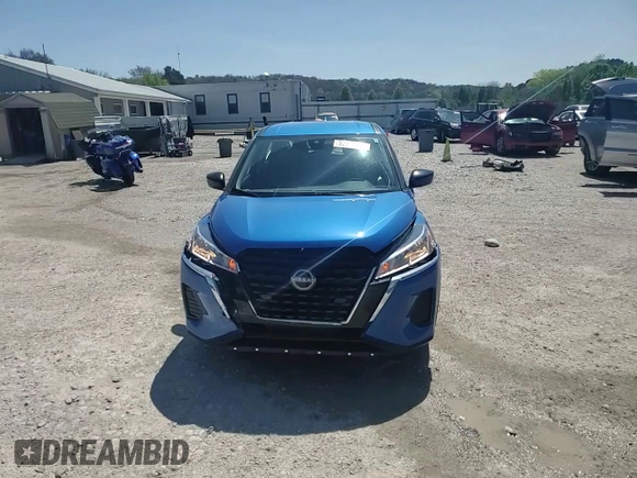 2022 Nissan Kicks S with VIN 3N1CP5BVXNL495027, listed as a Copart auction lot 52143215 with 50,425 mi miles and Salvage Title. Bid and sale history available at DreamBid. Image 11.