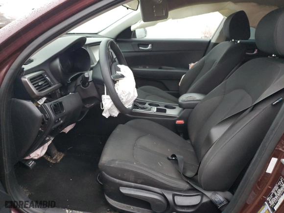 2018 Kia Optima S with VIN 5XXGT4L33JG268947, listed as a Copart auction lot 43708745 with 130,459 mi miles and Salvage Title. Bid and sale history available at carsss.com. Image 7.
