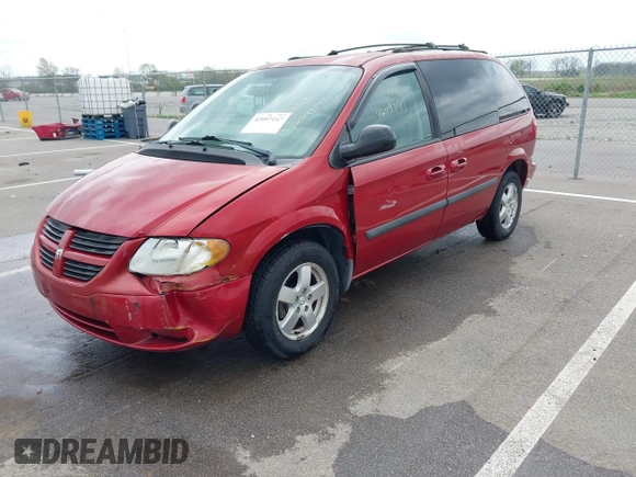 2006 Dodge Caravan SXT with VIN 1D4GP45R36B533131, listed as a IAAI auction lot 42097147 with 52,193 mi miles and . Bid and sale history available at DreamBid. Image 2.