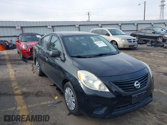 2012 Nissan Versa SL with VIN 3N1CN7AP6CL810911, listed as a IAAI auction lot 41780461 with 159,257 mi miles and . Bid and sale history available at carsss.com. Image 1.