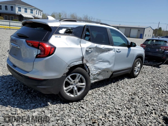 2021 GMC Terrain SLE z VIN 3GKALMEV6ML382992, wystawiony jako Copart lot #54299135 z przebiegiem 34 571 mil mil oraz Szkoda całkowita • Salvage title. Historia ofert i sprzedaży dostępna na DreamBid. Obrazek 3.