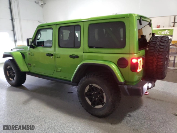 2018 Jeep Wrangler Unlimited Rubicon with VIN 1C4HJXFN3JW245997, listed as a Copart auction lot 52200725 with 101,739 mi miles and Clean Title. Bid and sale history available at carsss.com. Image 2.