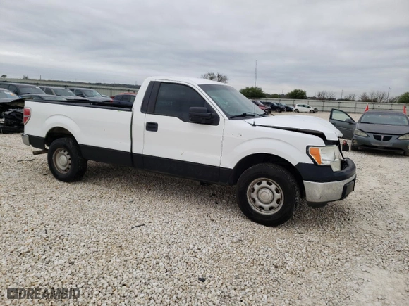 2014 Ford F-150 XL with VIN 1FTNF1CF1EKF20858, listed as a Copart auction lot 82112234 with 171,645 mi miles and Salvage Title. Bid and sale history available at carsss.com. Image 4.
