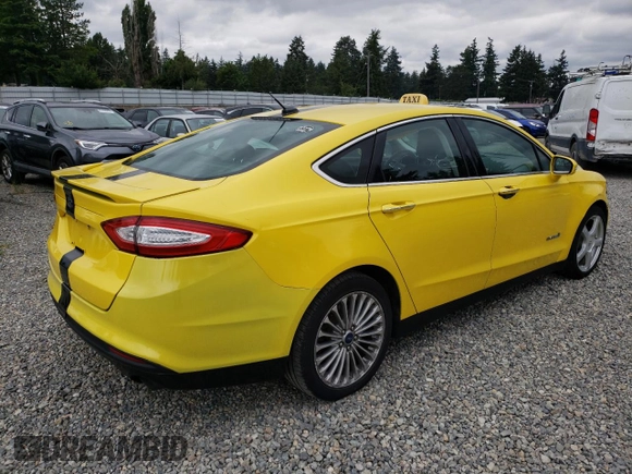 2013 Ford Fusion Titanium Hybrid with VIN 3FA6P0RU7DR326224, listed as a Copart auction lot 61597825 with 256,880 mi miles and Salvage title. Bid and sale history available at DreamBid. Image 3.