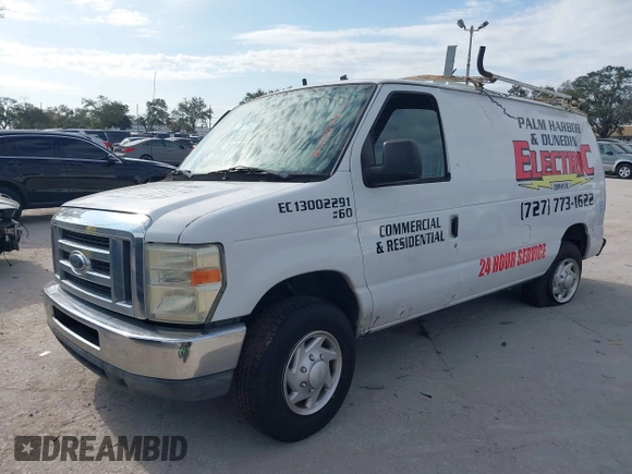 2010 Ford Econoline Cargo Commercial with VIN 1FTNE2EW6ADA38777, listed as a IAAI auction lot 41557940 with 176,936 mi miles and . Bid and sale history available at DreamBid. Image 2.