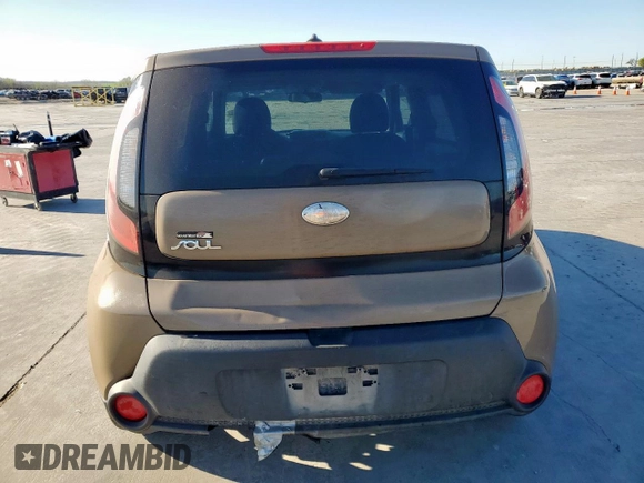 2014 Kia Soul + with VIN KNDJP3A51E7060881, listed as a Copart auction lot 49647825 with 112,908 mi miles and Salvage Title. Bid and sale history available at carsss.com. Image 6.