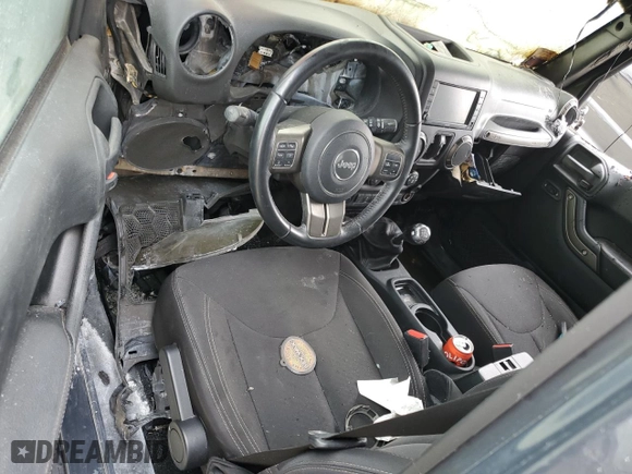 2018 Jeep Wrangler JK Unlimited Sport S with VIN 1C4BJWDG1JL871201, listed as a Copart auction lot 66026884 with 0 mi miles and Non Repairable. Bid and sale history available at carsss.com. Image 8.