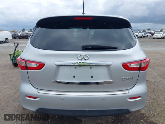 2015 Infiniti QX60 with VIN 5N1AL0MM3FC503873, listed as a IAAI auction lot 42080667 with 203,752 mi miles. Bid and sale history available at carsss.com. Image 16.