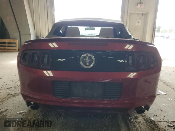 2014 Ford Mustang V6 with VIN 1ZVBP8EM4E5247916, listed as a Copart auction lot 50761995 with 93,184 mi miles and Clean Title. Bid and sale history available at carsss.com. Image 6.