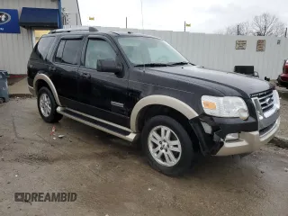 2007 Ford Explorer Eddie Bauer with VIN 1FMEU64EX7UA36487, listed as a Copart auction lot 43076485 with 232,384 mi miles and Salvage title. Bid and sale history available at DreamBid. Image 4.