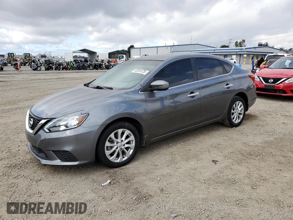 2018 Nissan Sentra S with VIN 3N1AB7AP5JY341116, listed as a Copart auction lot 43018125 with 79,349 mi miles and Salvage Title. Bid and sale history available at carsss.com. Image 1.