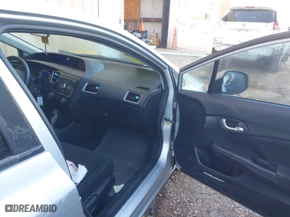 2013 Honda Civic Sdn LX with VIN 2HGFB2F54DH513399, listed as a IAAI auction lot 41348199 with 116,977 mi miles. Bid and sale history available at carsss.com. Image 5.