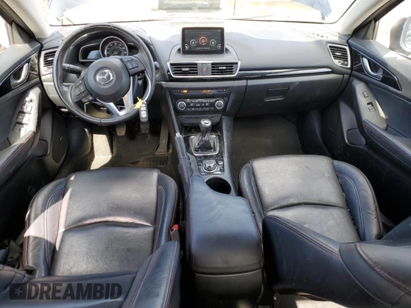 2016 Mazda 3 i Grand Touring with VIN JM1BM1X78G1344623, listed as a Copart auction lot 50244935 with 94,832 mi miles and Salvage title. Bid and sale history available at DreamBid. Image 7.
