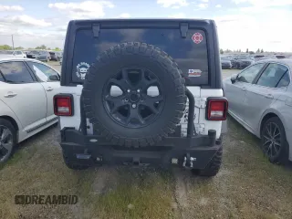 2020 Jeep Wrangler Unlimited Sport S z VIN 1C4HJXDN4LW190062, wystawiony jako Copart lot #52569425 z przebiegiem 31 958 mil mil oraz Szkoda całkowita • Salvage title. Historia ofert i sprzedaży dostępna na DreamBid. Obrazek 6.