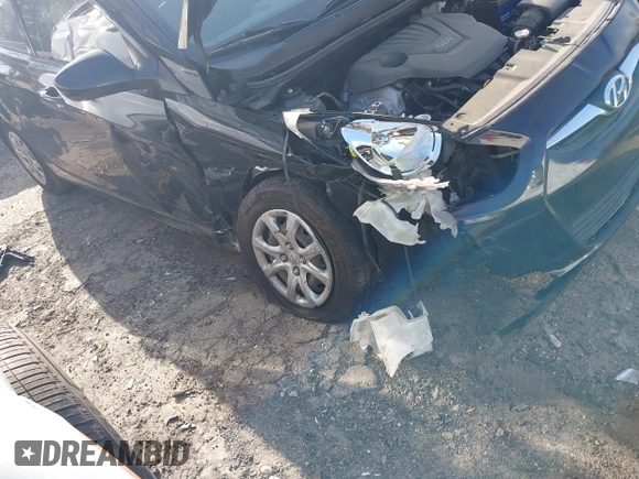 2013 Hyundai Accent GLS with VIN KMHCT4AEXDU433714, listed as a IAAI auction lot 41969028 with 141,170 mi miles and . Bid and sale history available at DreamBid. Image 6.