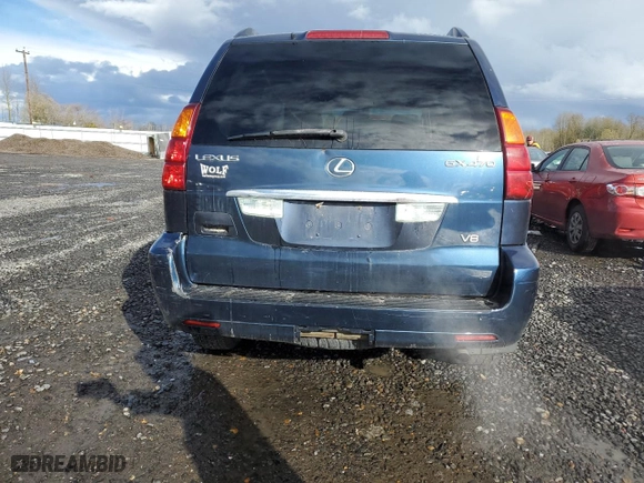 2003 Lexus GX 470 with VIN JTJBT20X230016274, listed as a Copart auction lot 49139735 with 181,132 mi miles and Clean Title. Bid and sale history available at carsss.com. Image 6.