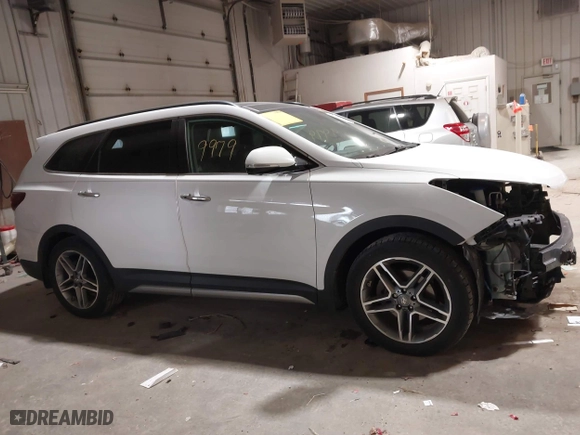 2017 Hyundai Santa Fe Limited Ultimate with VIN KM8SRDHF1HU251592, listed as a IAAI auction lot 41519979 with 80,421 mi miles. Bid and sale history available at carsss.com. Image 14.
