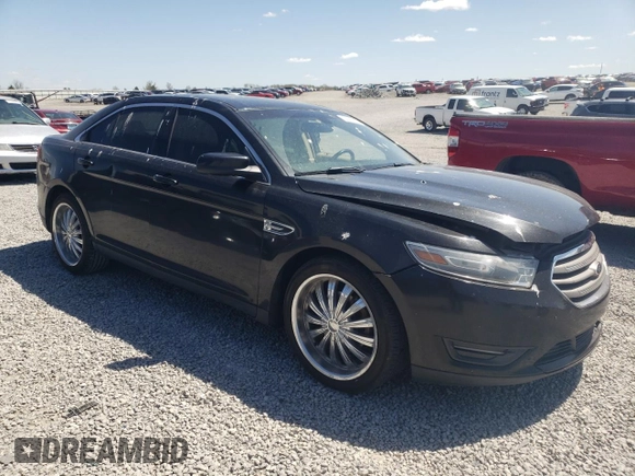 2013 Ford Taurus SEL with VIN 1FAHP2E81DG235583, listed as a Copart auction lot 53090475 with 196,663 mi miles and Salvage Title. Bid and sale history available at carsss.com. Image 4.