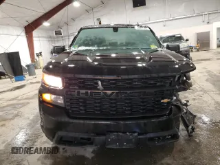 2019 Chevrolet Silverado 1500 Custom with VIN 1GCRYBEH5KZ334971, listed as a Copart auction lot 88051285 with 45,312 mi miles and Salvage Title. Bid and sale history available at DreamBid. Image 5.