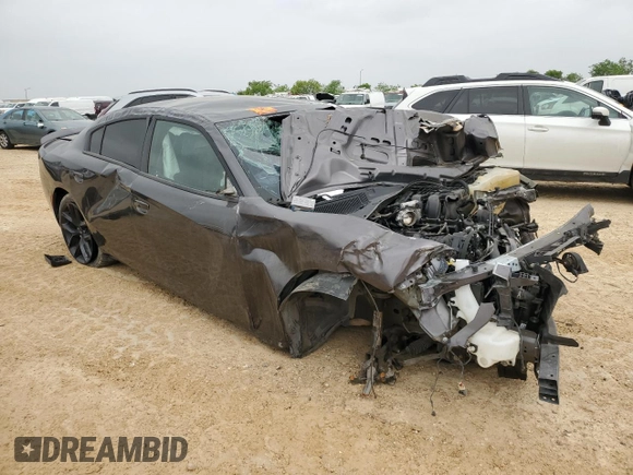2019 Dodge Charger SXT with VIN 2C3CDXBG5KH734639, listed as a Copart auction lot 51353325 with Not provided miles and Salvage title. Bid and sale history available at DreamBid. Image 4.