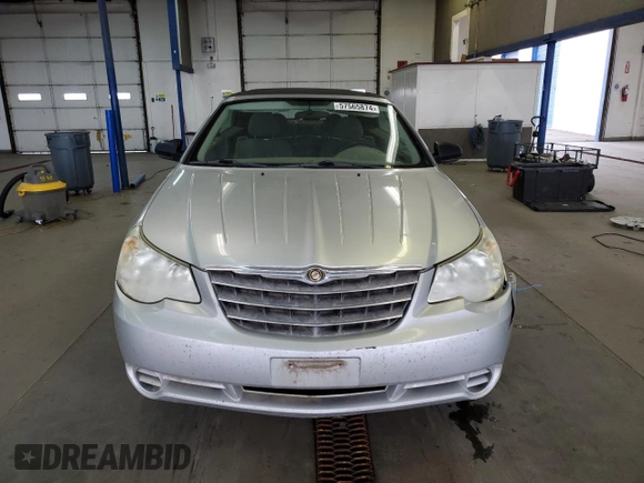 2008 Chrysler Sebring LX with VIN 1C3LC45K78N675207, listed as a Copart auction lot 57565874 with 187,308 mi miles and Clean Title. Bid and sale history available at carsss.com. Image 5.