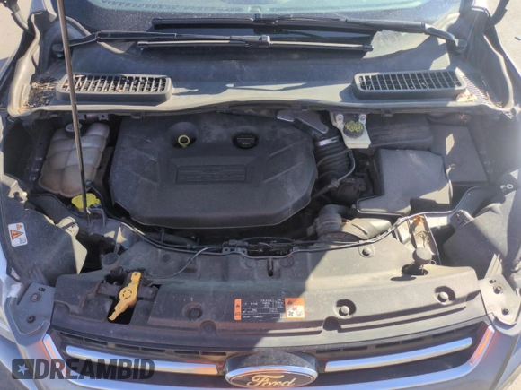 2013 Ford Escape Titanium with VIN 1FMCU0J93DUA78278, listed as a Copart auction lot 63519845 with 141,874 mi miles and Salvage title. Bid and sale history available at DreamBid. Image 12.