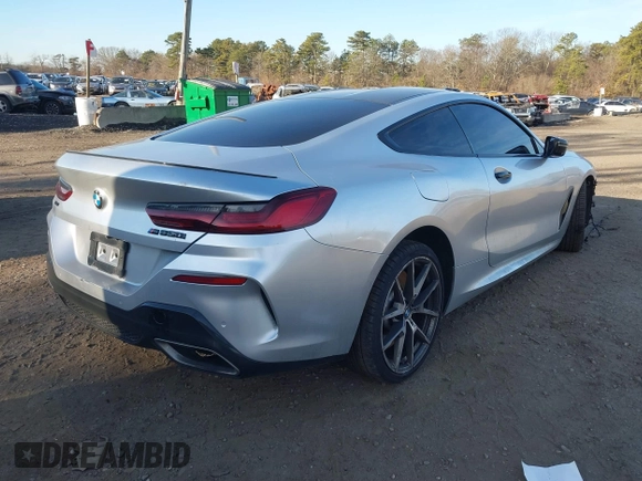 2019 BMW 8 Series M850i xDrive with VIN WBABC4C54KBU95810, listed as a IAAI auction lot 41742023 with 66,901 mi miles and . Bid and sale history available at DreamBid. Image 4.
