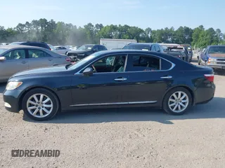 2007 Lexus LS 460 with VIN JTHBL46F975051429, listed as a IAAI auction lot 42609494 with 229,424 mi miles and . Bid and sale history available at DreamBid. Image 13.