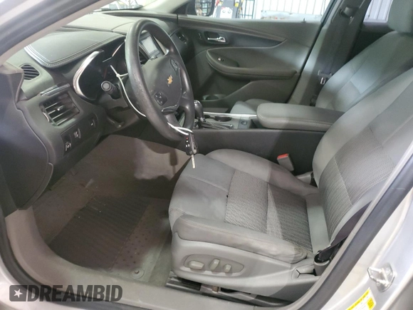 2016 Chevrolet Impala LS with VIN 1G11Z5SA8GU164525, listed as a Copart auction lot 52069595 with 200,385 mi miles and Salvage title. Bid and sale history available at DreamBid. Image 7.