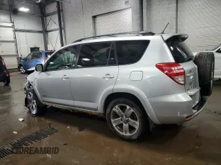 2010 Toyota RAV4 Sport with VIN 2T3RF4DV5AW045354, listed as a Copart auction lot 46178265 with 241,152 mi miles and Salvage Title. Bid and sale history available at carsss.com. Image 2.