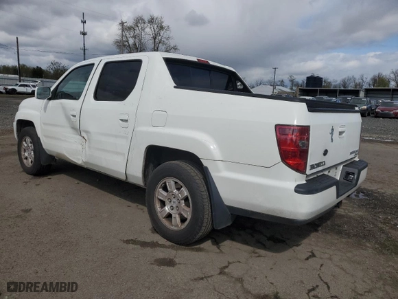 2011 Honda Ridgeline RTL with VIN 5FPYK1F52BB501103, listed as a Copart auction lot 51333645 with 103,279 mi miles and Salvage Title. Bid and sale history available at carsss.com. Image 2.