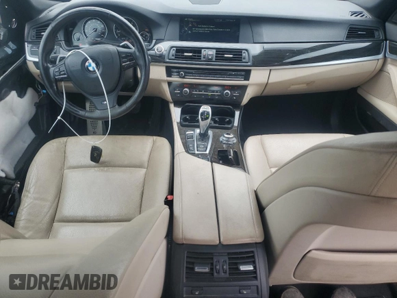 2013 BMW 5 Series 535i xDrive with VIN WBAFU7C5XDDU67579, listed as a Copart auction lot 62639525 with 145,984 mi miles and Salvage title. Bid and sale history available at DreamBid. Image 8.