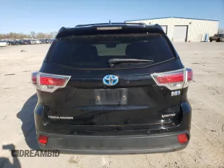 2015 Toyota Highlander Hybrid Limited with VIN 5TDDCRFH3FS009226, listed as a Copart auction lot 43311863 with 144,887 mi miles. Bid and sale history available at carsss.com. Image 6.