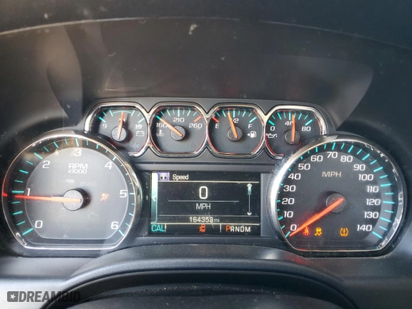 2016 Chevrolet Silverado 1500 LT with VIN 3GCPCREC1GG388388, listed as a Copart auction lot 84020394 with 164,353 mi miles and Salvage Title. Bid and sale history available at carsss.com. Image 9.
