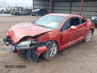 2007 Mitsubishi Eclipse GS with VIN 4A3AK24F47E068143, listed as a IAAI auction lot 41938814 with 1 mi miles. Bid and sale history available at carsss.com. Image 2.