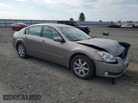 2006 Nissan Maxima SL with VIN 1N4BA41E36C845087, listed as a Copart auction lot 61875455 with 61,872 mi miles and Salvage title. Bid and sale history available at DreamBid. Image 4.