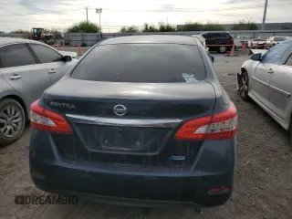 2013 Nissan Sentra SV with VIN 3N1AB7AP7DL726467, listed as a Copart auction lot 87494114 with Not Provided miles and Salvage Title. Bid and sale history available at DreamBid. Image 6.