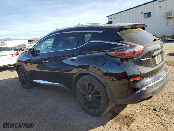 2020 Nissan Murano Platinum with VIN 5N1AZ2DS6LN172330, listed as a Copart auction lot 42448355 with 76,198 mi miles and Salvage Title. Bid and sale history available at carsss.com. Image 2.