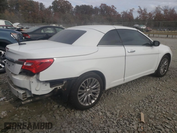 2012 Chrysler 200 Limited with VIN 1C3BCBFGXCN315500, listed as a Copart auction lot 79203114 with 105,252 mi miles and Salvage Title. Bid and sale history available at DreamBid. Image 3.