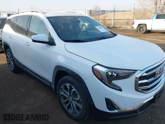 2021 GMC Terrain SLT with VIN 3GKALVEV6ML312253, listed as a IAAI auction lot 41802862 with 93,131 mi miles and . Bid and sale history available at carsss.com. Image 1.