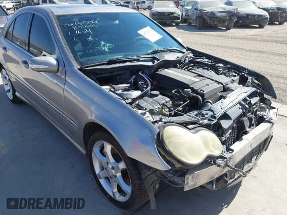 2005 Mercedes-Benz C 230 Kompressor with VIN WDBRF40J85A801605, listed as a IAAI auction lot 41751178 with 223,512 mi miles and . Bid and sale history available at DreamBid. Image 17.