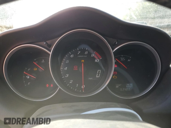 2004 Mazda RX-8 with VIN JM1FE173840137176, listed as a Copart auction lot 50568474 with 53,487 mi miles and Salvage Title. Bid and sale history available at carsss.com. Image 9.