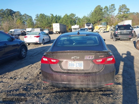 2020 Chevrolet Malibu RS with VIN 1G1ZG5ST7LF155081, listed as a IAAI auction lot 41581922 with 94,685 mi miles. Bid and sale history available at carsss.com. Image 16.