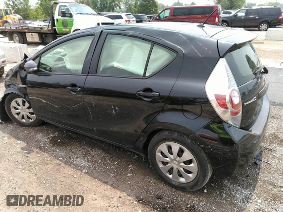 2014 Toyota Prius One with VIN JTDKDTB34E1069233, listed as a IAAI auction lot 36813619 with Not Provided miles and . Bid and sale history available at DreamBid. Image 13.