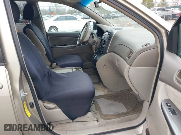 2007 Toyota Sienna CE with VIN 5TDZK23C57S022957, listed as a IAAI auction lot 41723136 with 201,290 mi miles and . Bid and sale history available at DreamBid. Image 5.