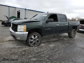 2013 Chevrolet Silverado 1500 LT with VIN 3GCPKSE77DG240772, listed as a Copart auction lot 51234305 with 0 mi miles and Salvage Title. Bid and sale history available at carsss.com. Image 1.