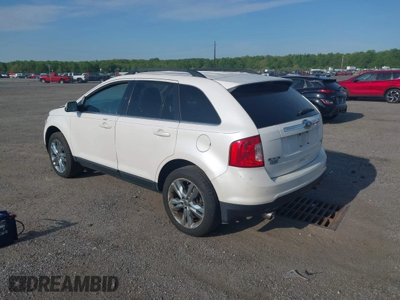 2013 Ford Edge Limited with VIN 2FMDK4KC1DBC49997, listed as a IAAI auction lot 42126881 with 186,849 mi miles. Bid and sale history available at carsss.com. Image 3.