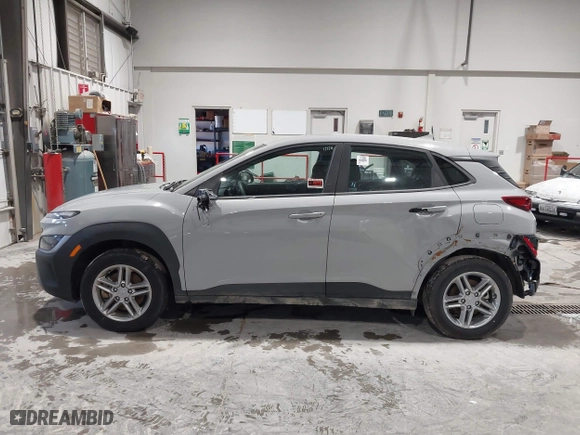 2023 Hyundai Kona SE with VIN KM8K2CAB2PU013965, listed as a IAAI auction lot 41572552 with 39,557 mi miles. Bid and sale history available at carsss.com. Image 14.